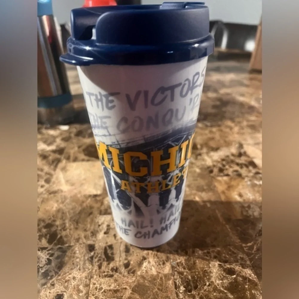 University of Michigan Travel 24 oz Coffee/Hot Chocolate  Mug
